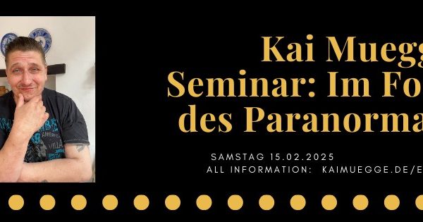 Kai Mügge im fokus des paranormalen -seminar Hanau