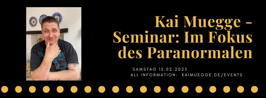 Kai Mügge im fokus des paranormalen -seminar Hanau